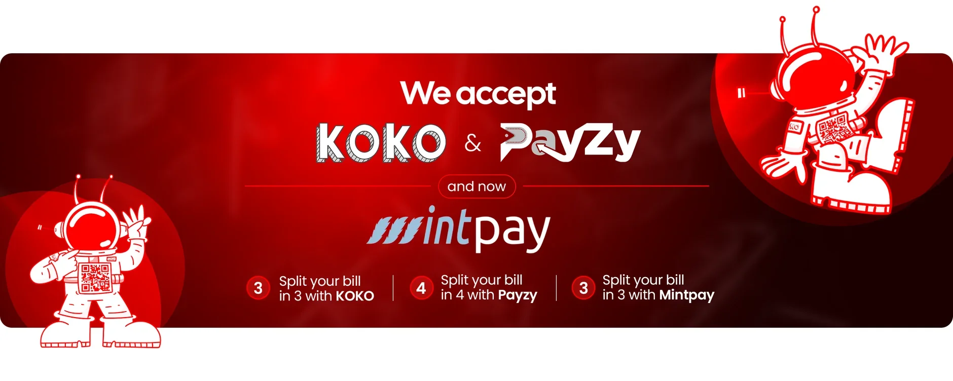Split Any Purchase into 3 Easy Monthly Payments